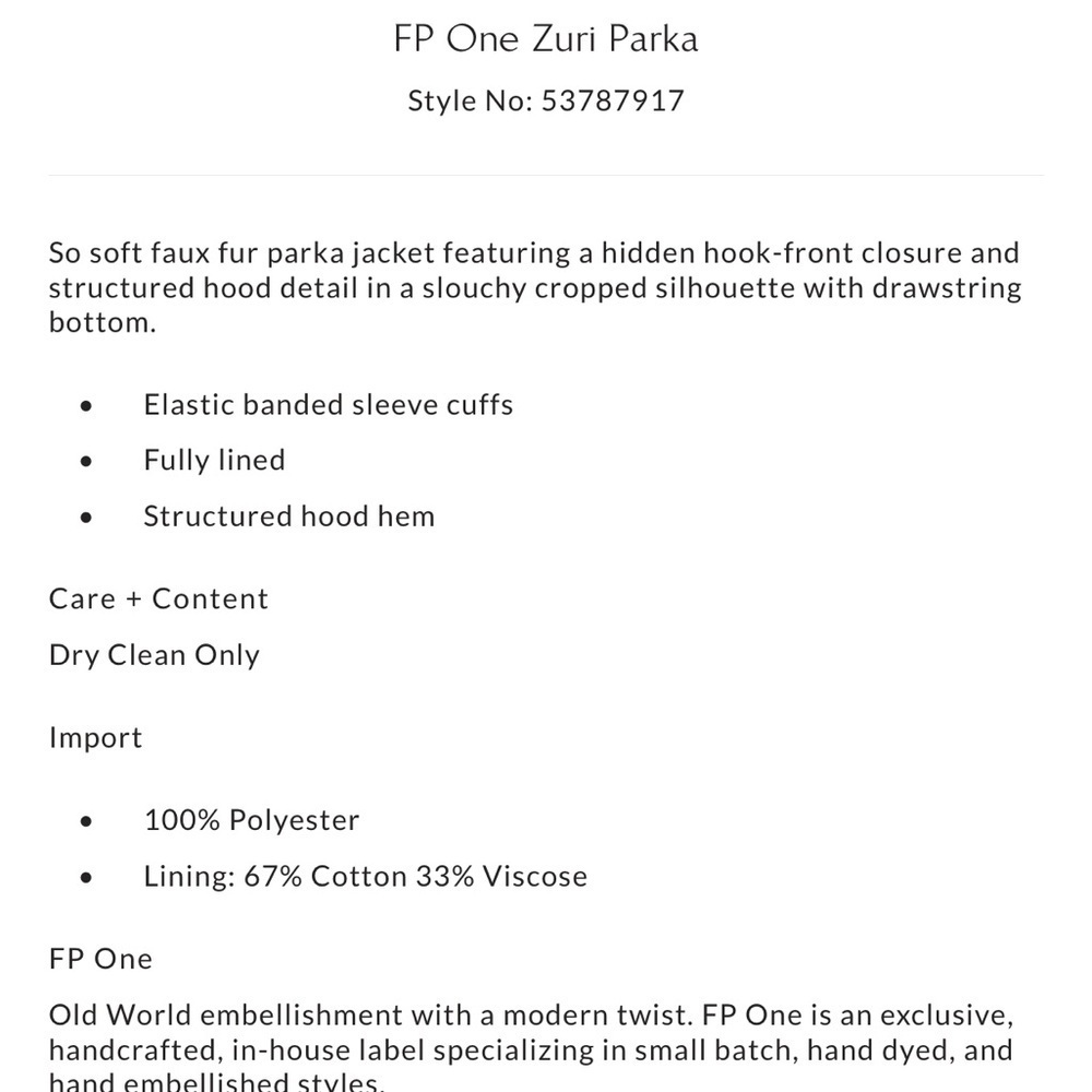 Free People Zuri Hooded Parka - Picture 8 of 8